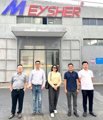 CHUYẾN THĂM & LÀM VIỆC TẠI NHÀ MÁY MEYSHER – TRUNG QUỐC
