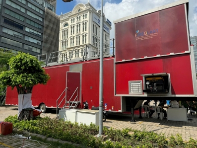 Mô hình trung tâm đào tạo di động tham dự triển lãm quốc tế về kỹ thuật và phương tiện phòng cháy, chữa cháy, cứu nạn, cứu hộ và thiết bị an ninh, an toàn bảo vệ năm 2024