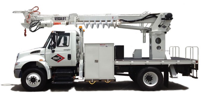 Xe cẩu lắp trụ điện theo phương pháp live line (24KV)