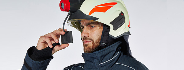 MŨ GẮN CAMERA NHIỆT CỨU HỎA