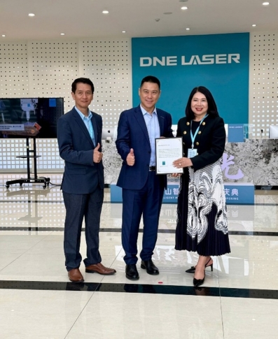 Công ty TNHH Tuyết Nga tham dự lễ khai trương Cơ sở sản xuất “Foshan Intelligent Manufacturing site” của DNE Laser tại Phật Sơn – Trung Quốc