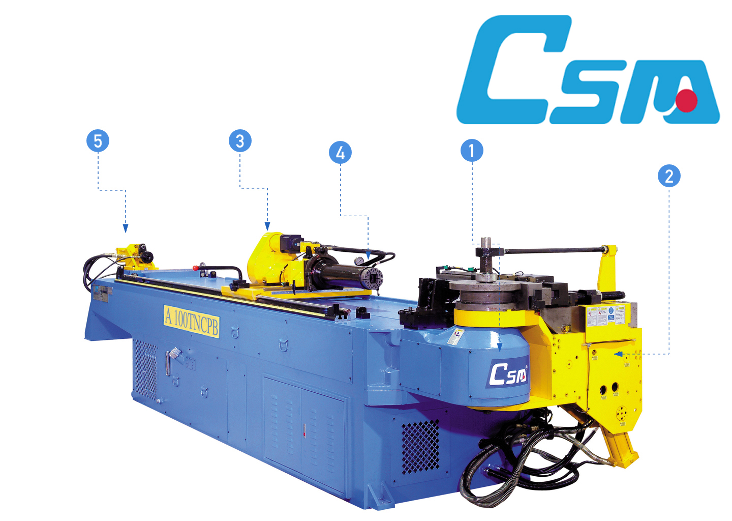 TNCPB SERIES - UỐN ỐNG NC THỦY LỰC 