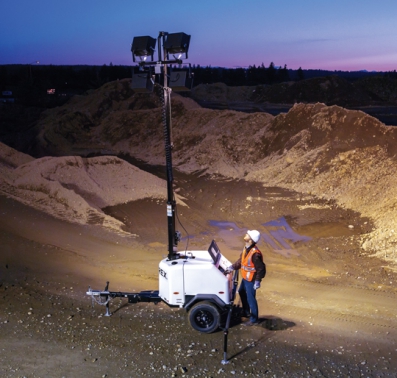 Trailer – Mounted Light Tower RL4