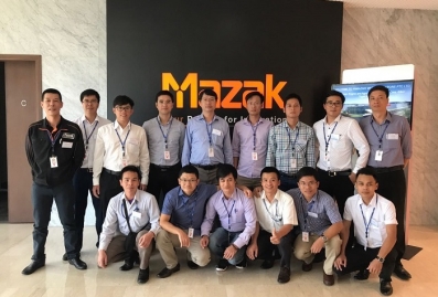 KHÓA ĐÀO TẠO VẬN HÀNH MÁY TẠI CÔNG TY YAMAZAKI MAZAK SINGAPORE