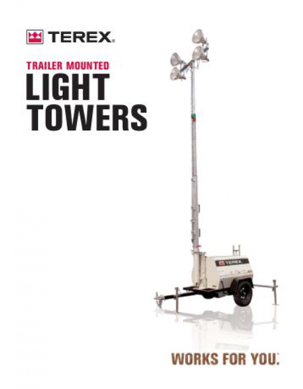 Tháp đèn chiếu sáng Terex